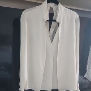 Halston Heritage Cream Blouse